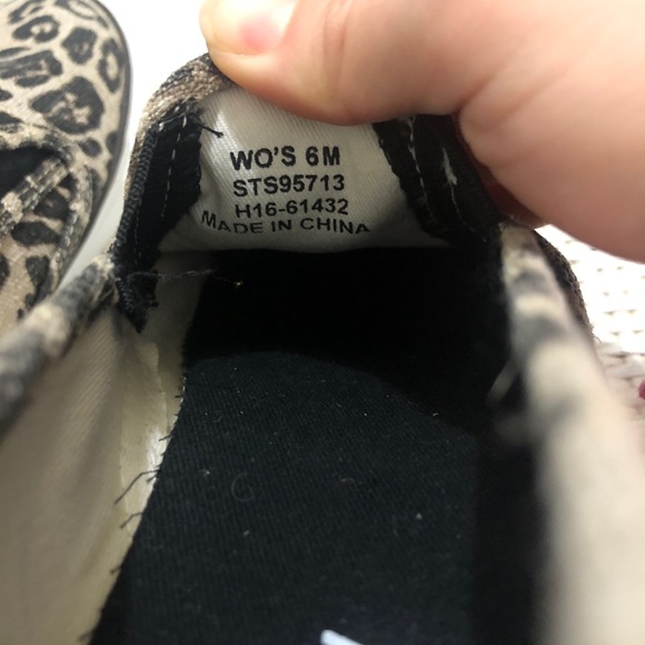 Sperry Seaside Leopard Slip On Sneakers - Picture 7 of 7